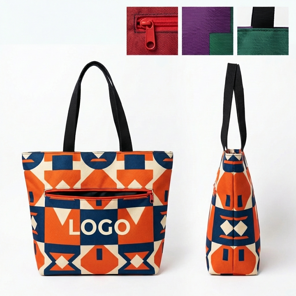 Pack & Go Pouch-Tote: Durable 2-in-1 Foldable Bag