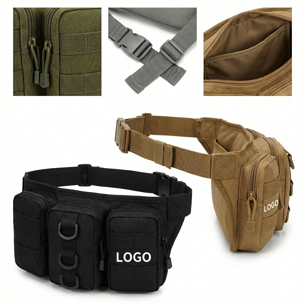 The Trail-Ready Solid Color Utility Belt Bag
