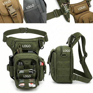 Tactical MOLLE Leg Pack with Stabilizer Strap